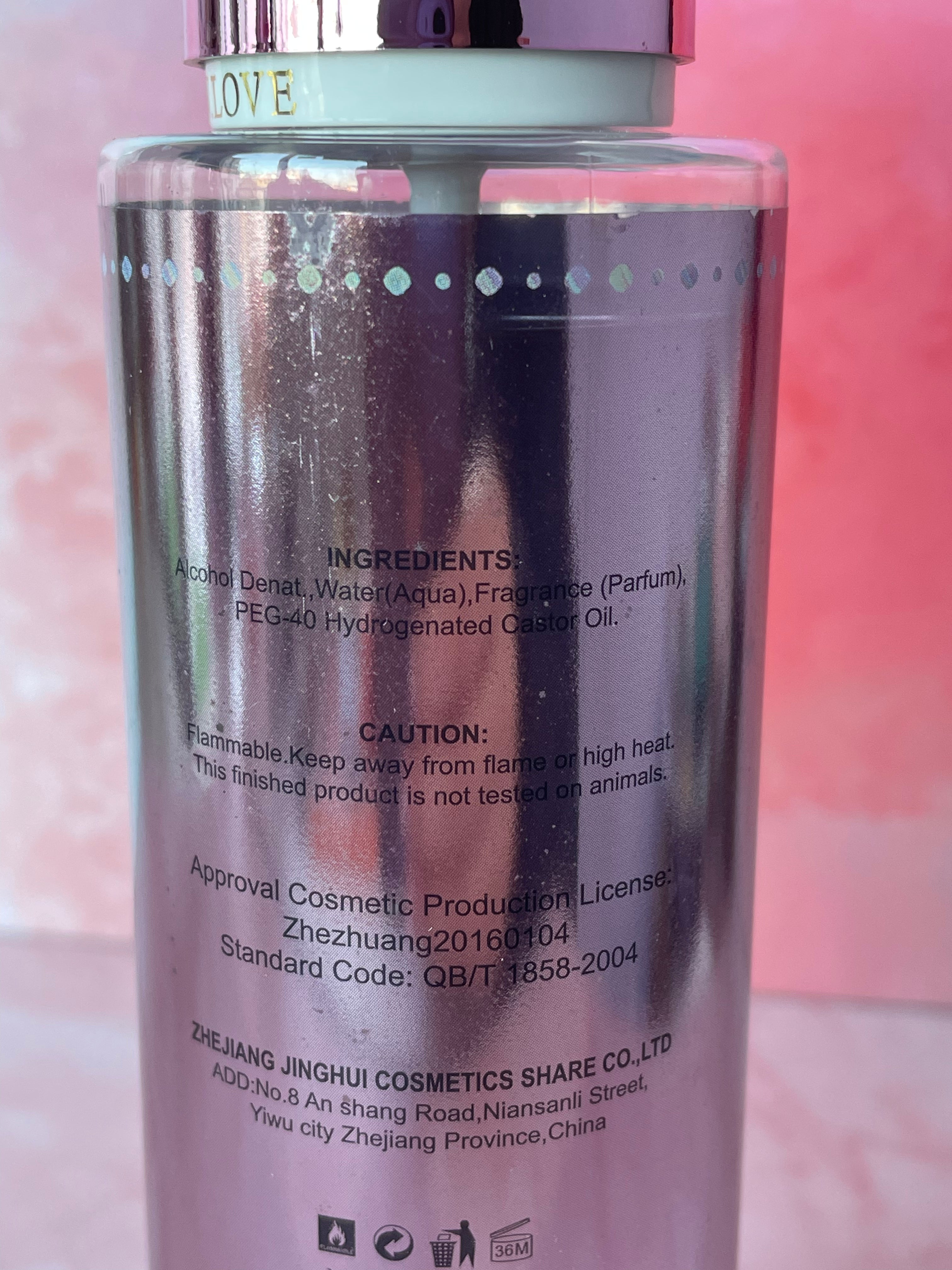 Body Mist Dreaming Party