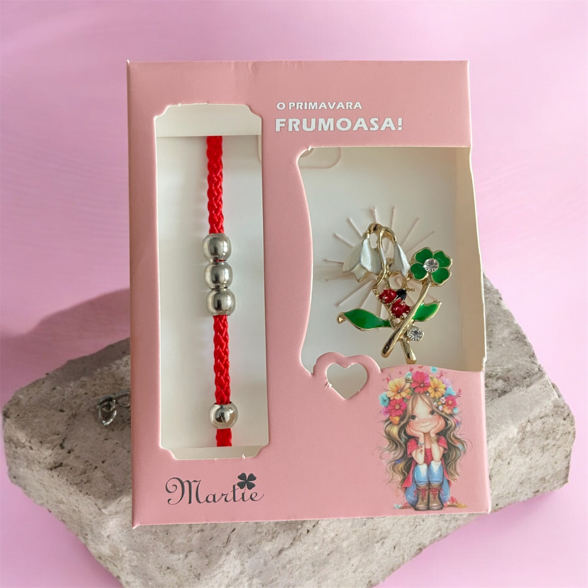 Set Martisor - Brosa + bratara