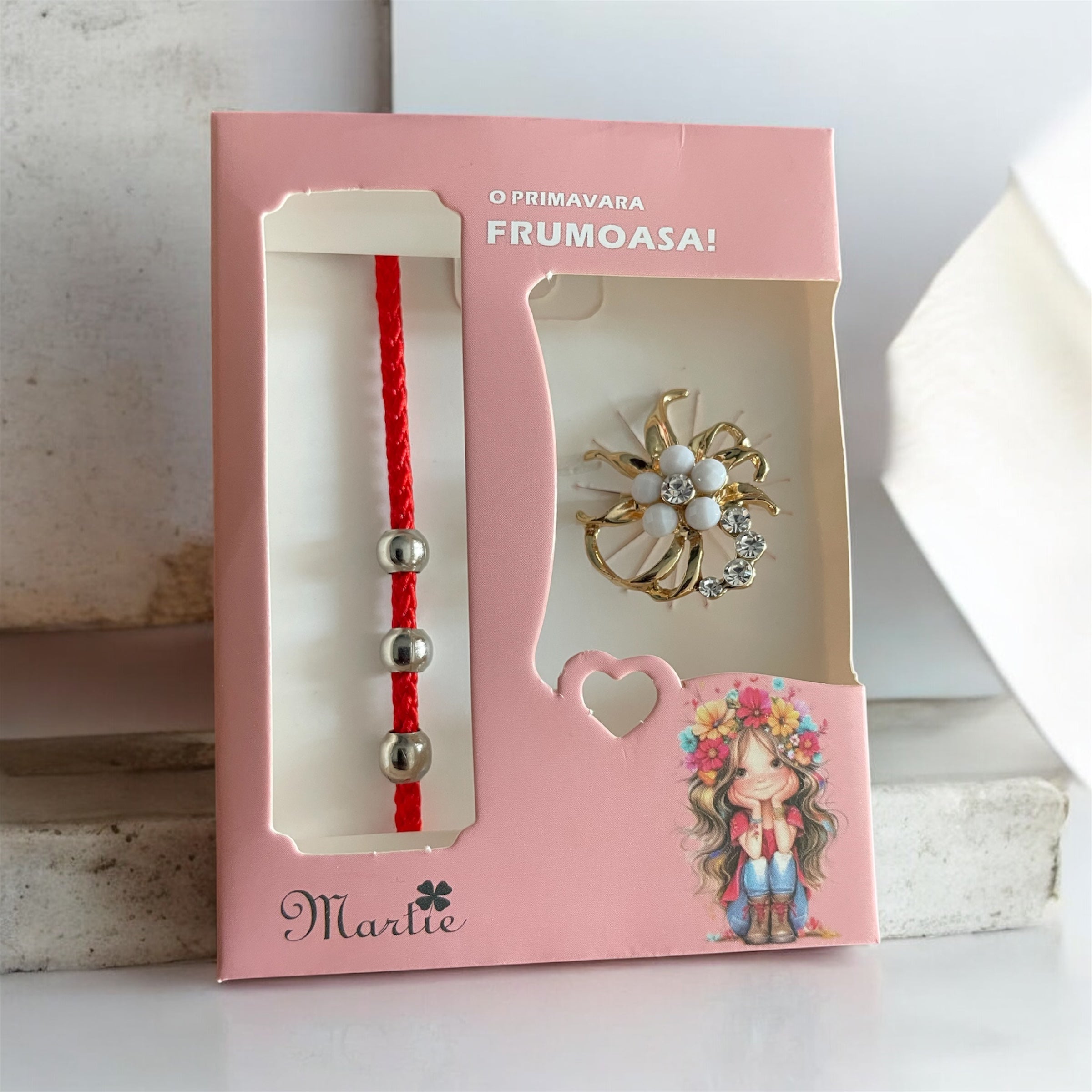 Set Martisor - Brosa + bratara