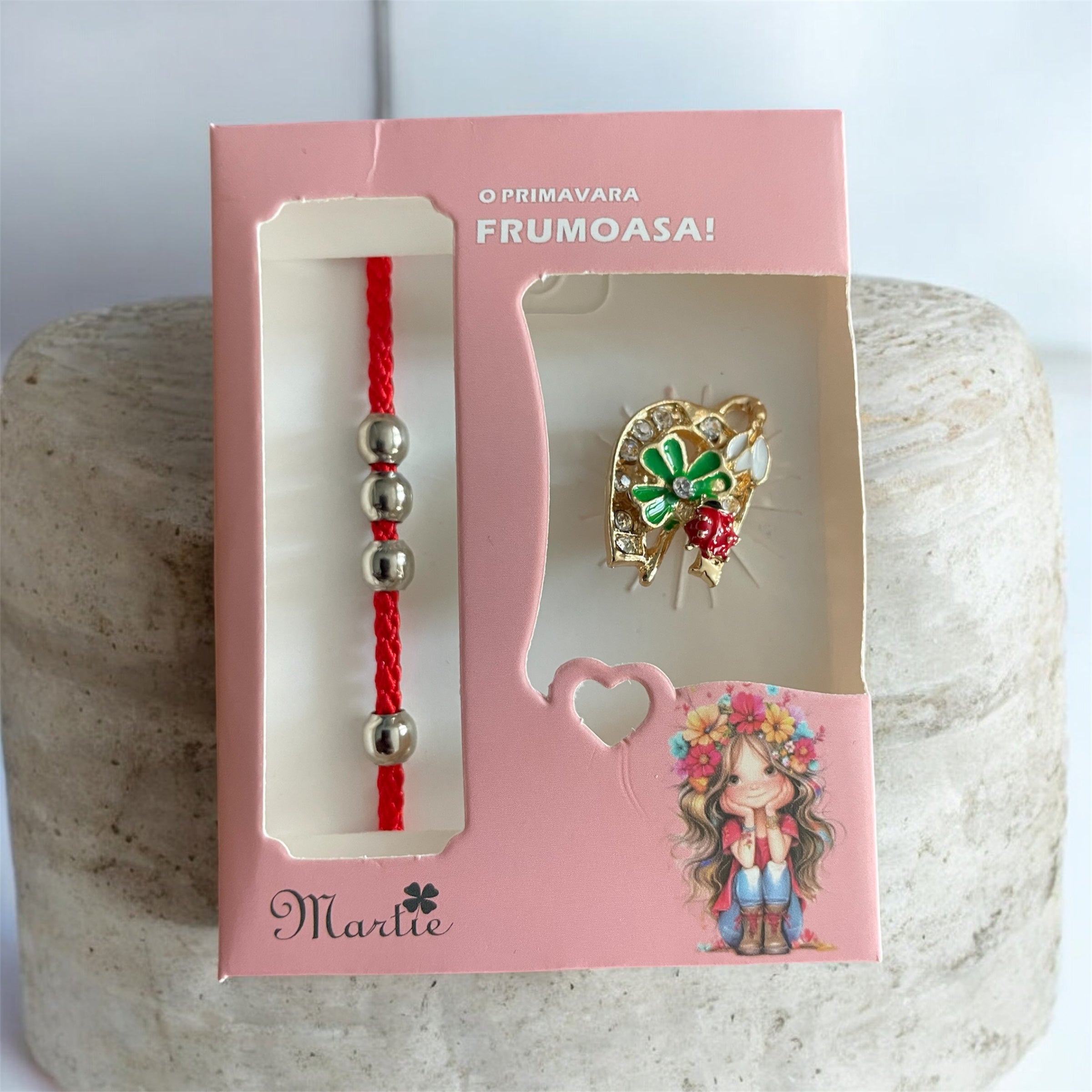 Set Martisor - Brosa + bratara