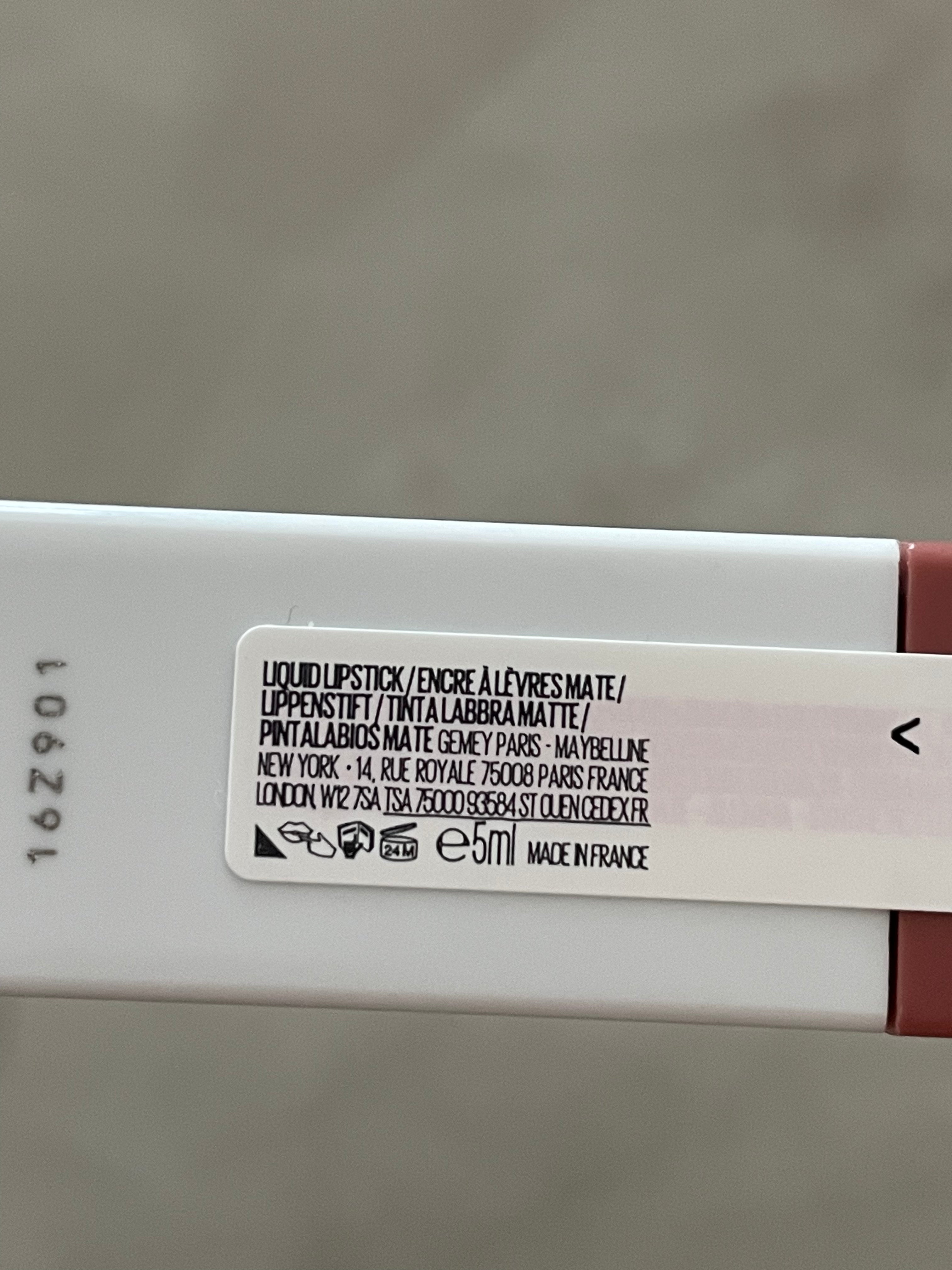 Ruj SuperStay Matte Ink - Maybelline