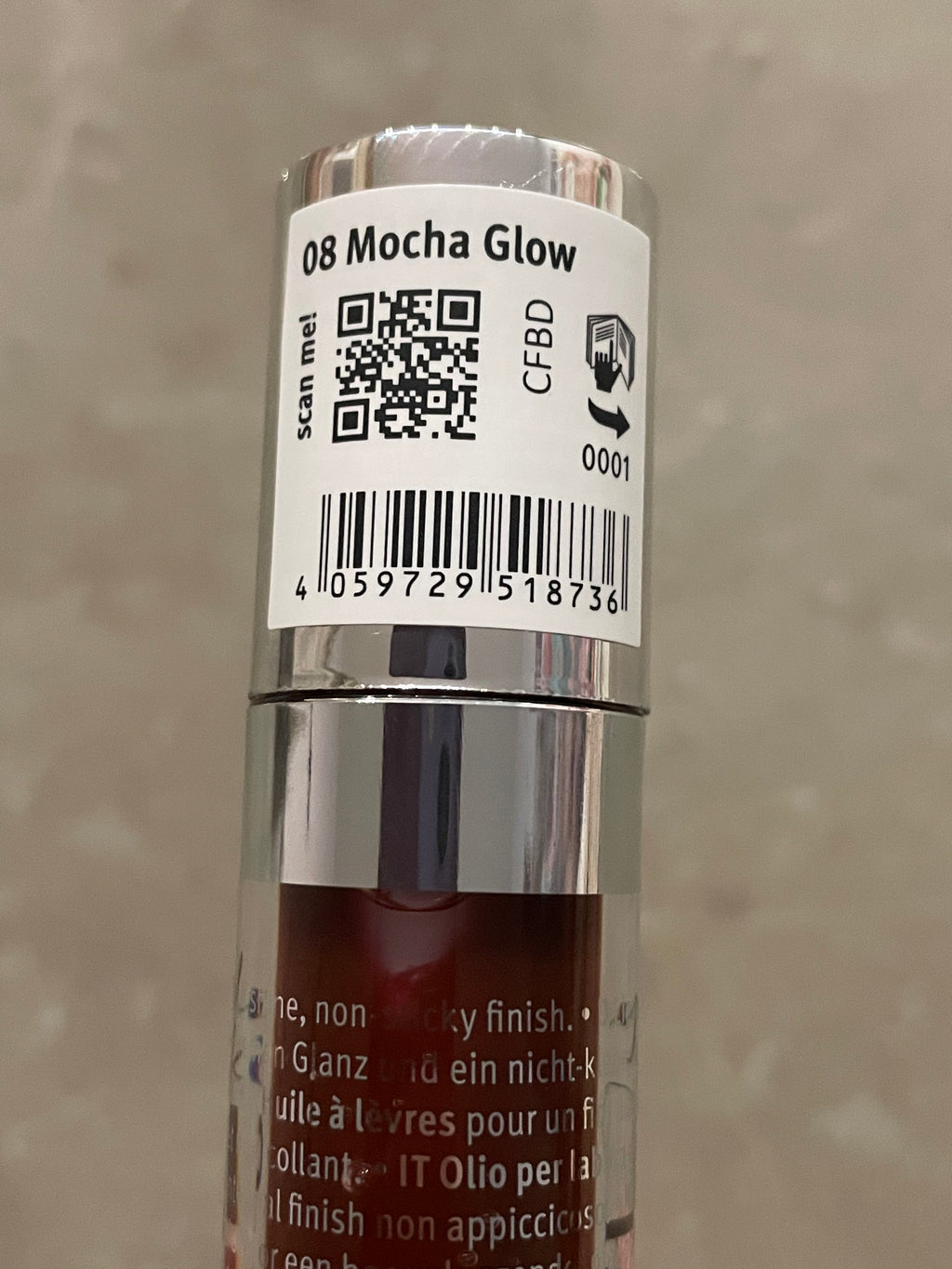 Lip Oil 08 Mocha Glow - Essence