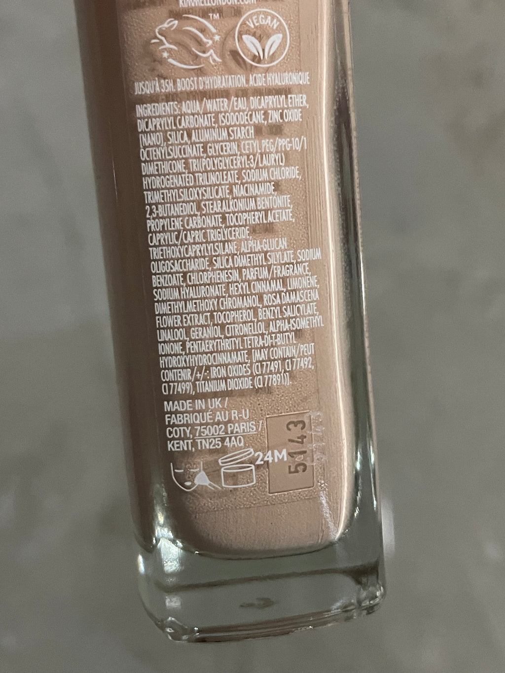 Lasting Finish Foundation 010 Rose Ivory - Rimmel London