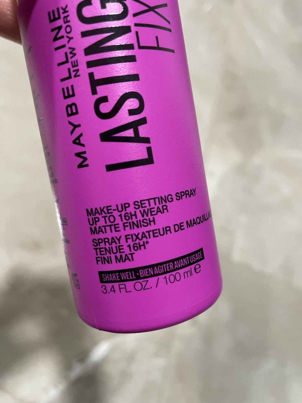 Maybelline New York Lasting Fix – Make-up Fixierspray, Matt, 100 ml