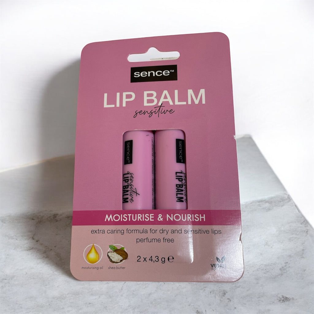 Balsam de buze Sence sensitive - set de 2 bucati