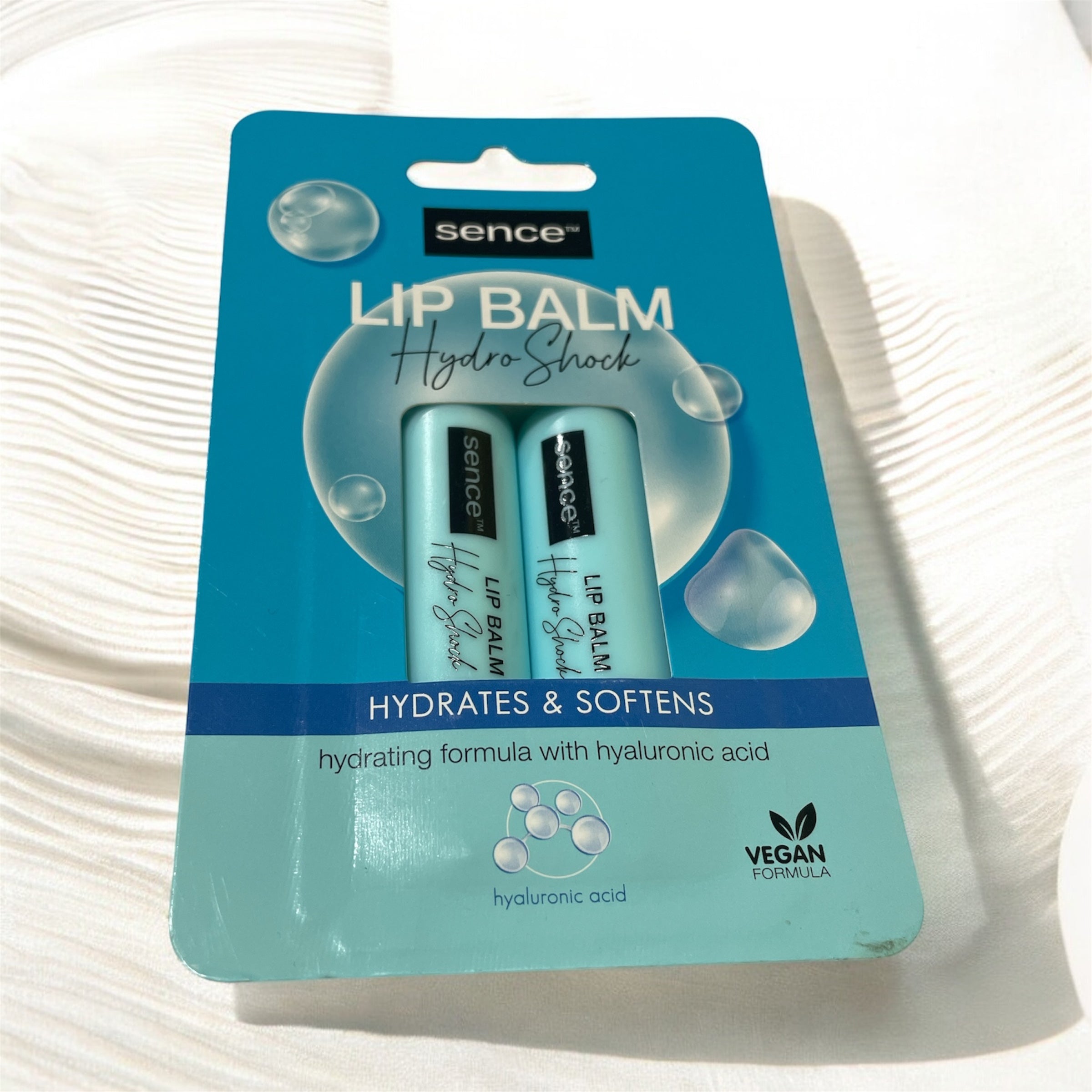 Balsam de buze Sence Hydro Shock - set de 2 bucati
