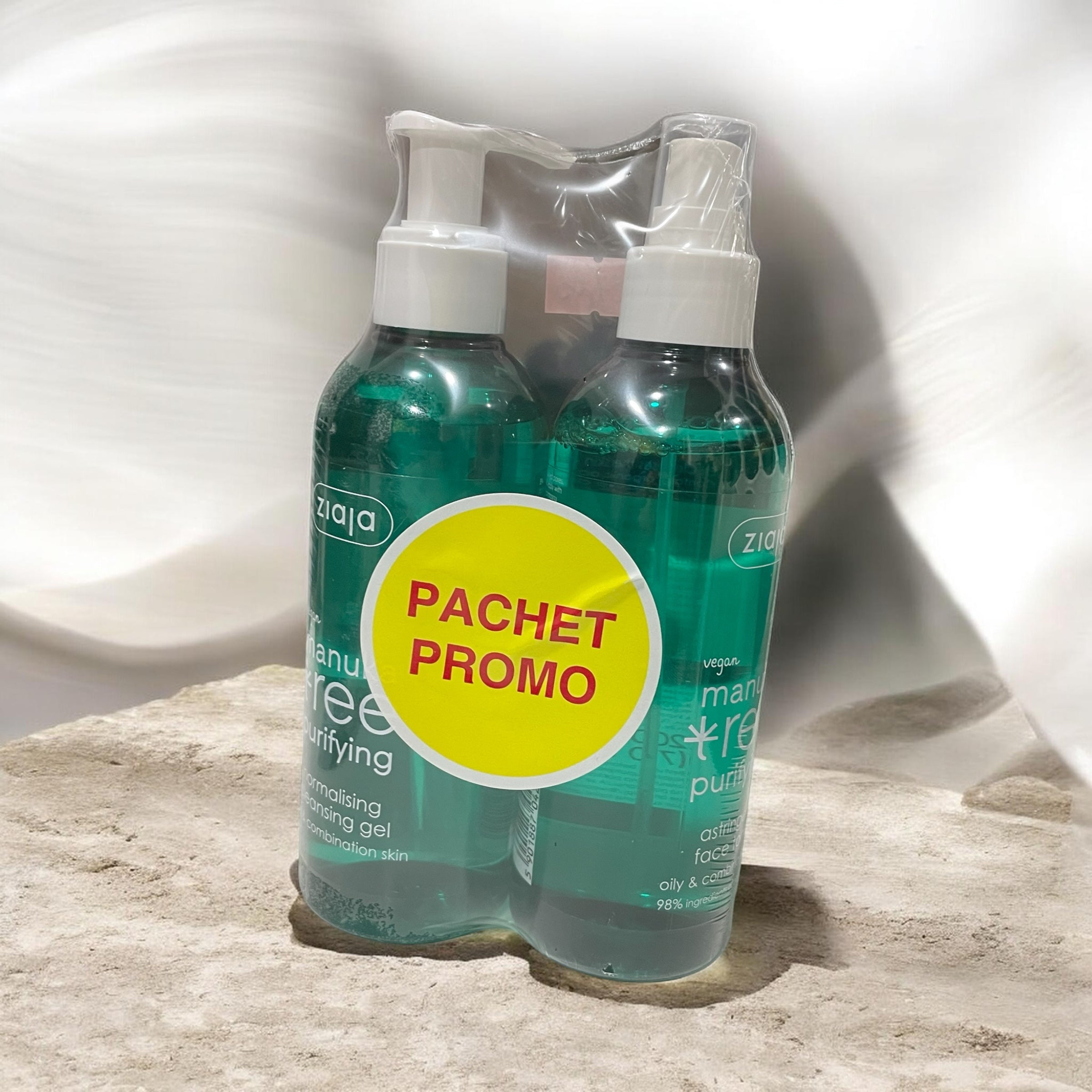 Pachet PROMO ZIAJA - gel curatare + lotiune tonica