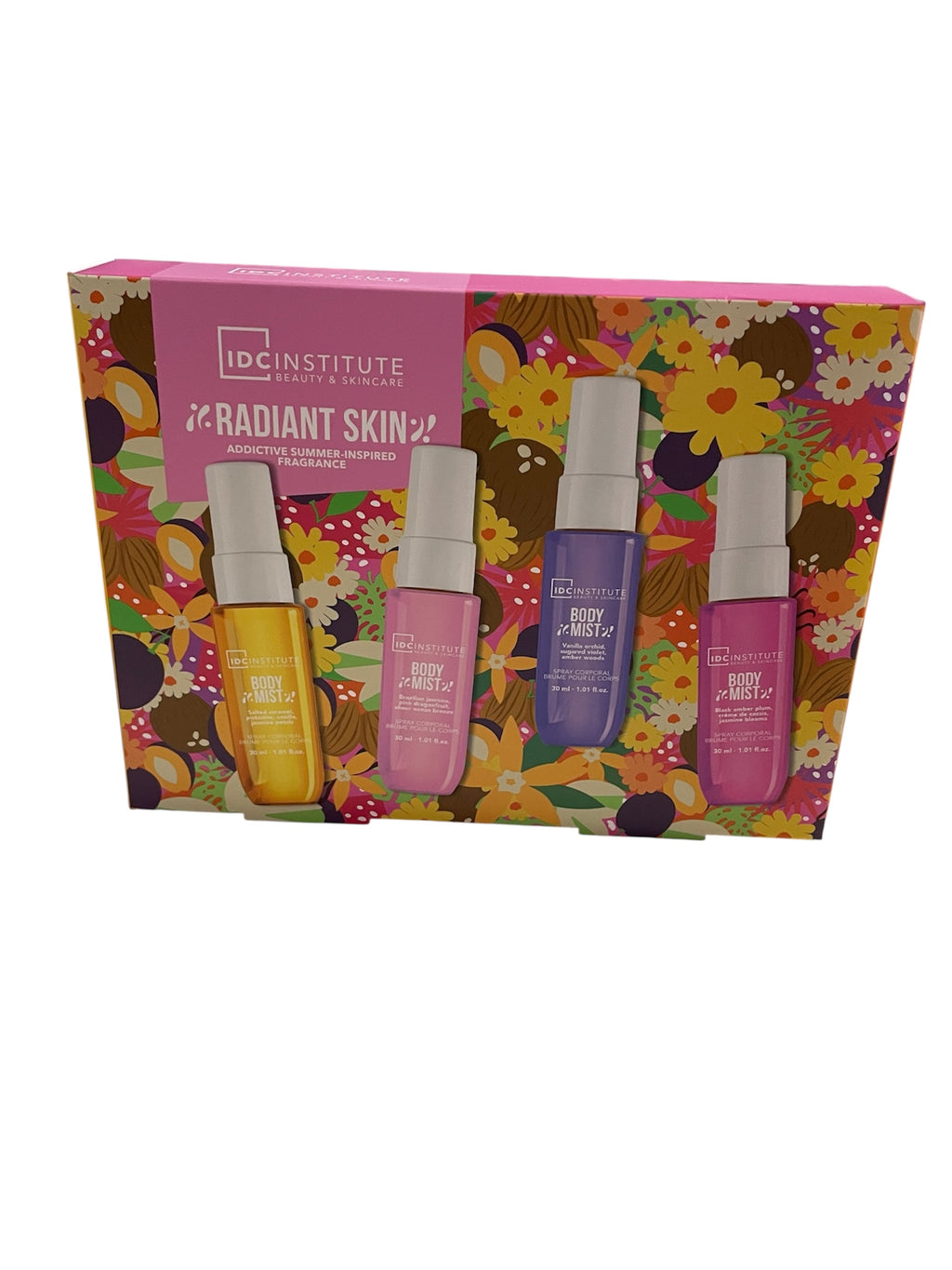 IDC RADIANT SKIN - SET MIT 4 KÖRPERSPRÖHS