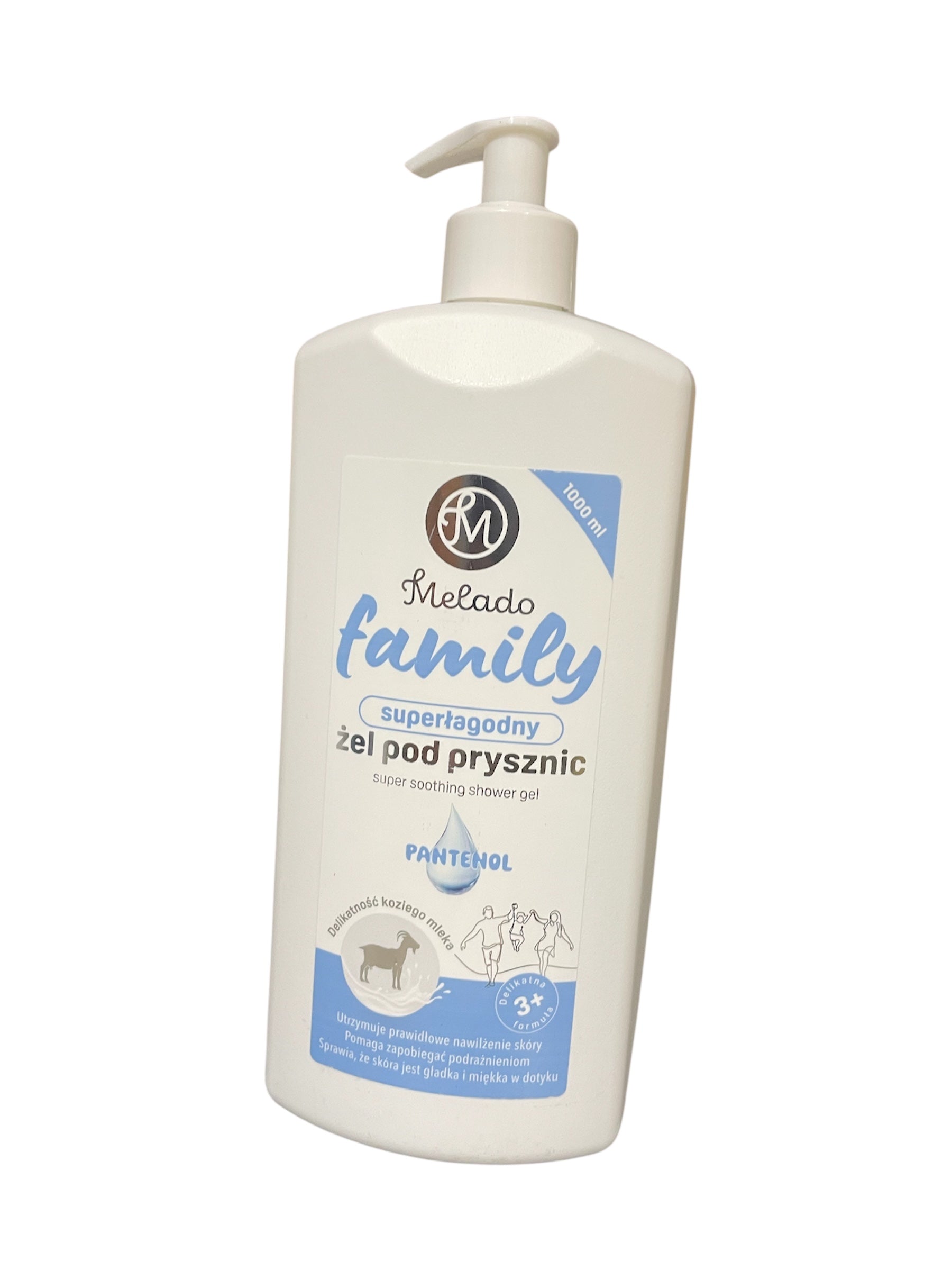 Gel de dus cu pantenol si lapte de capra - MELADO