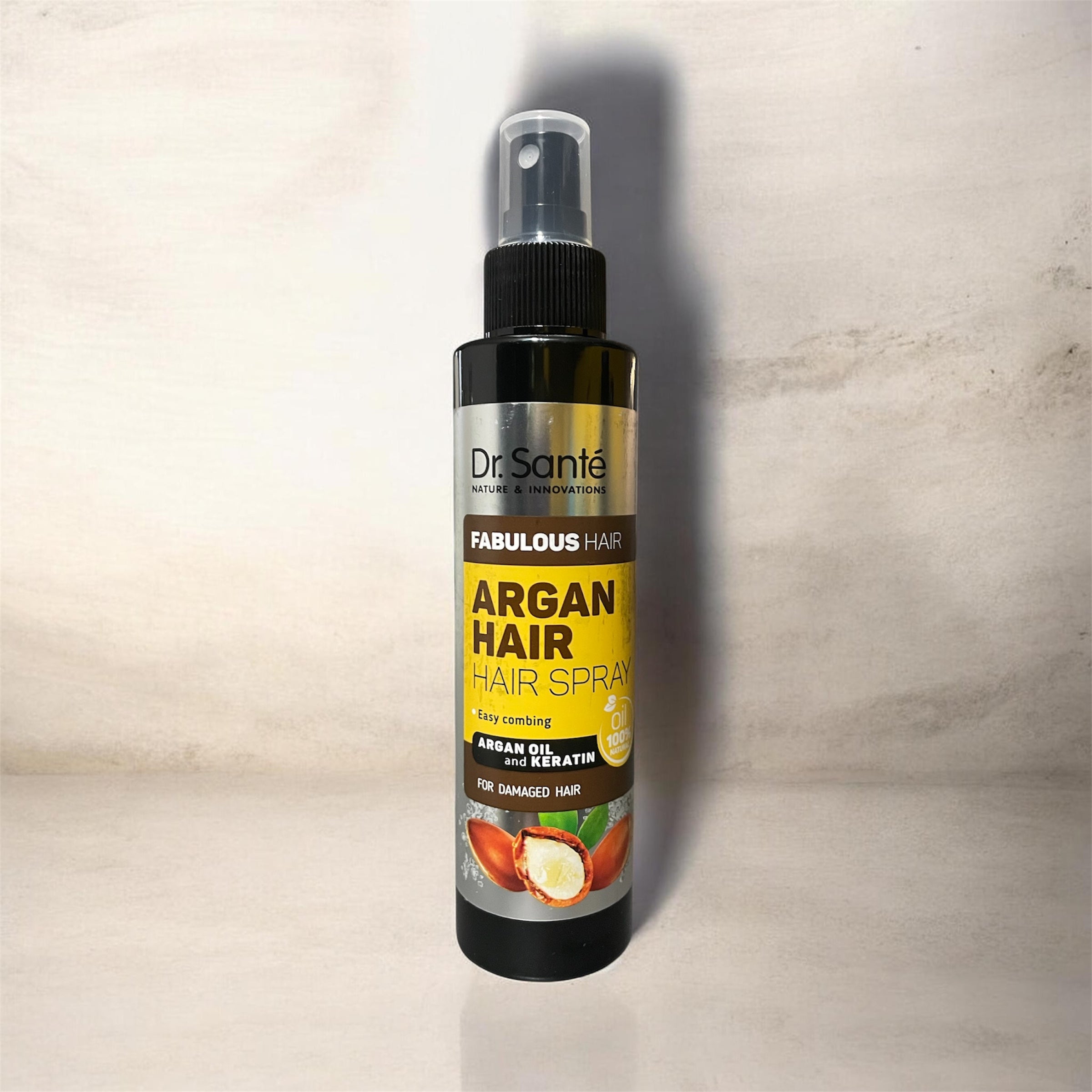 Spray regenerant pentru par deteriorat cu ulei de argan si cheratina- DR SANTE