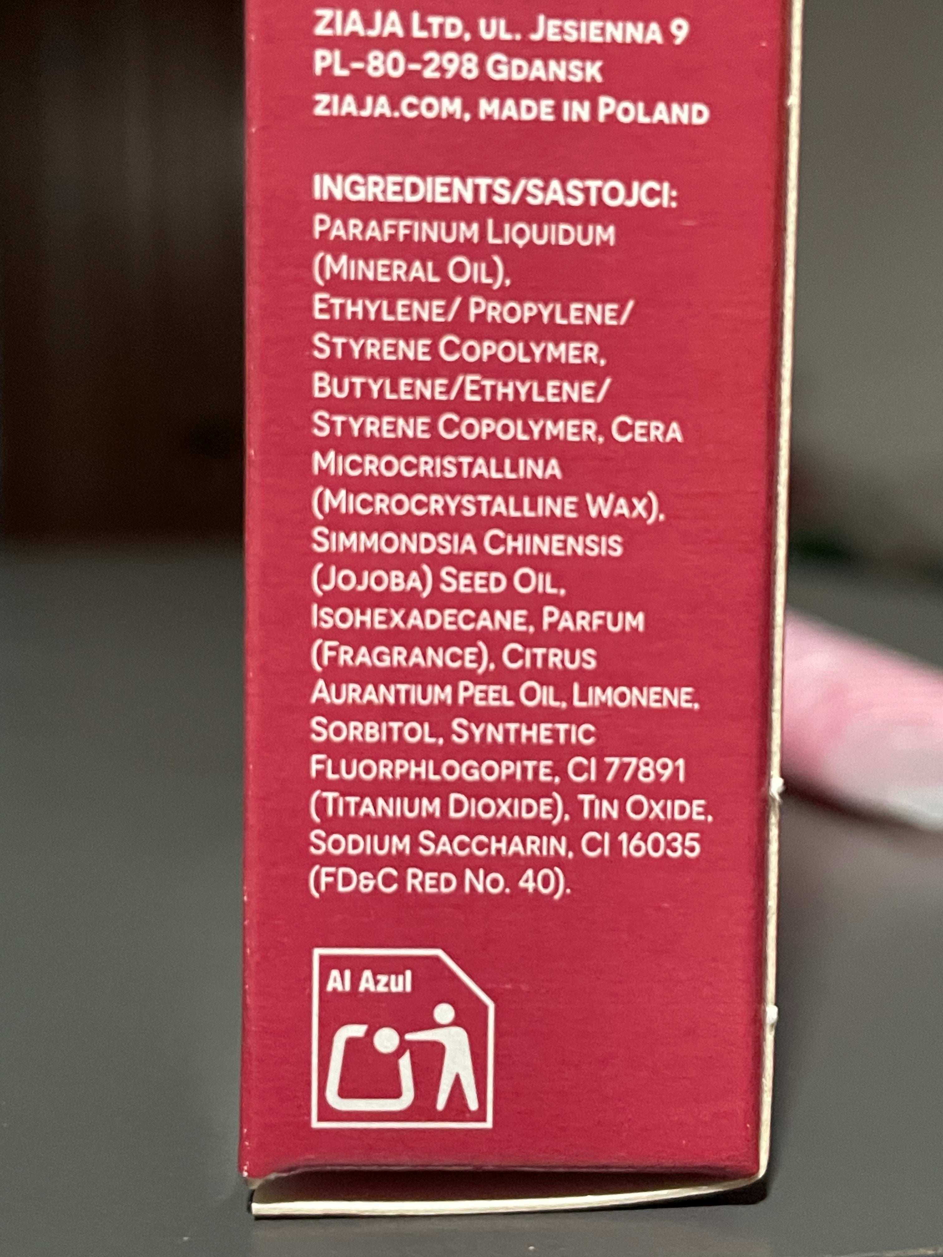 Pachet Promo ZIAJA -  Lip care gloss+scrub