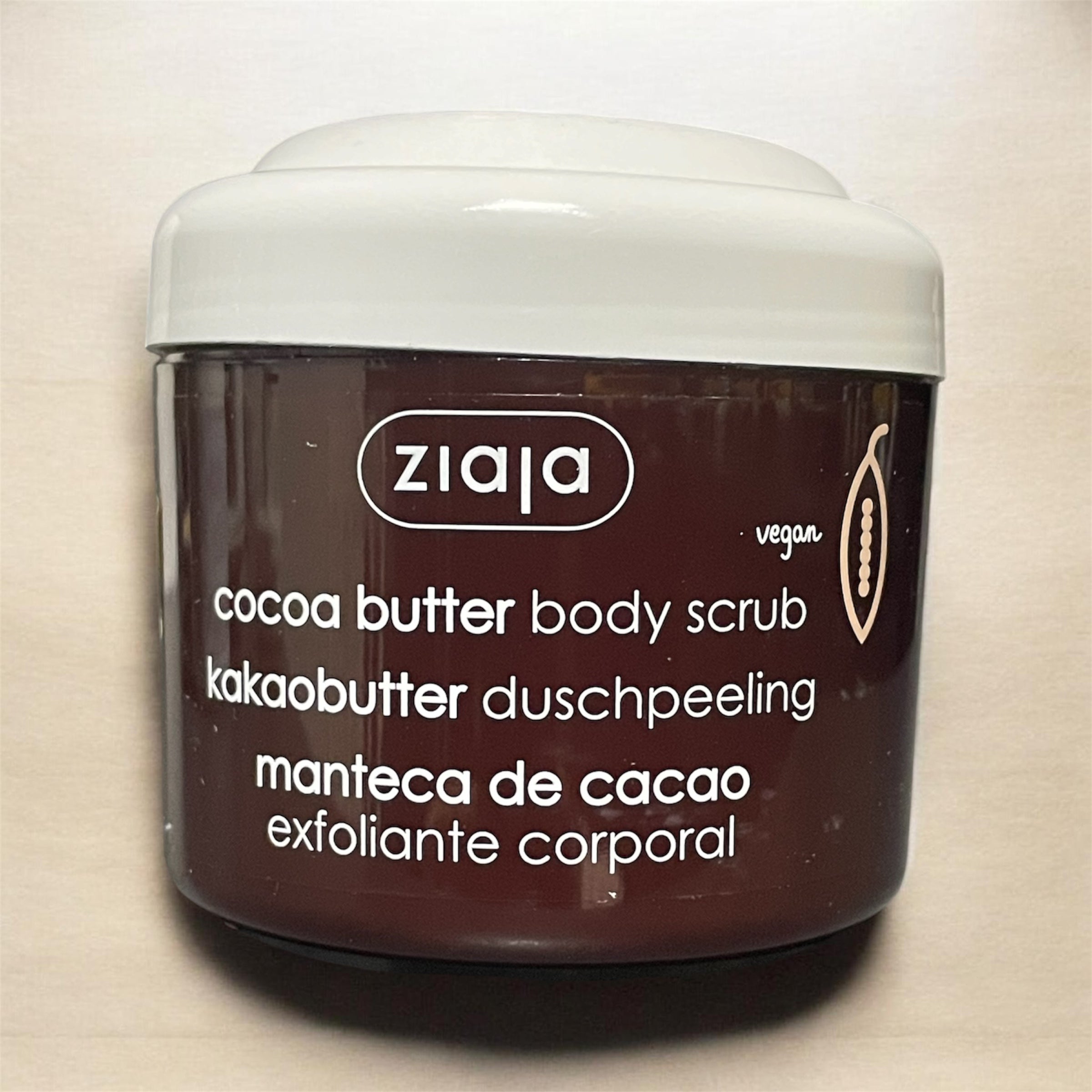 Scrub pentru dus Cocoa Butter - ZIAJA