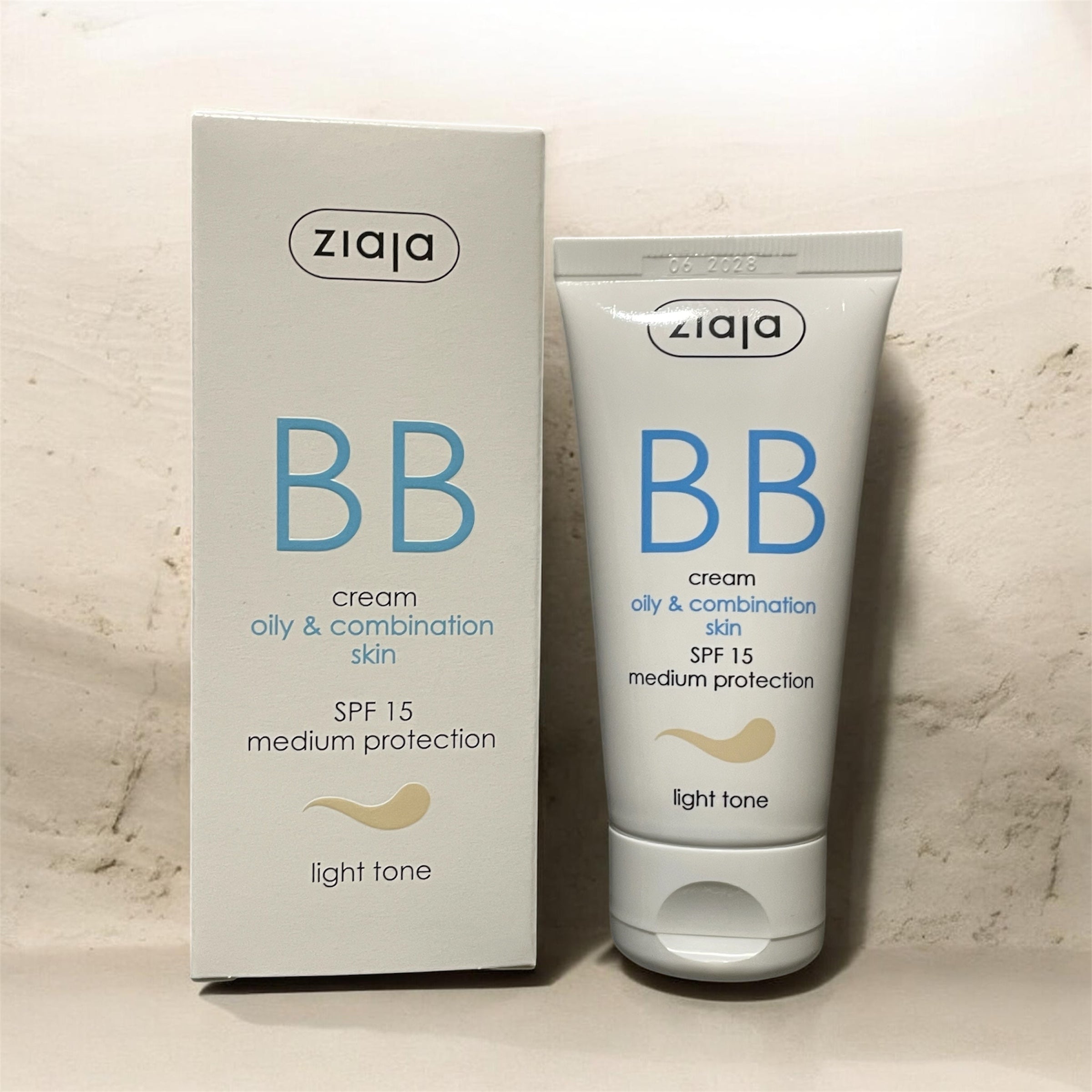 BB cream SPF15 light tone - ZIAJA