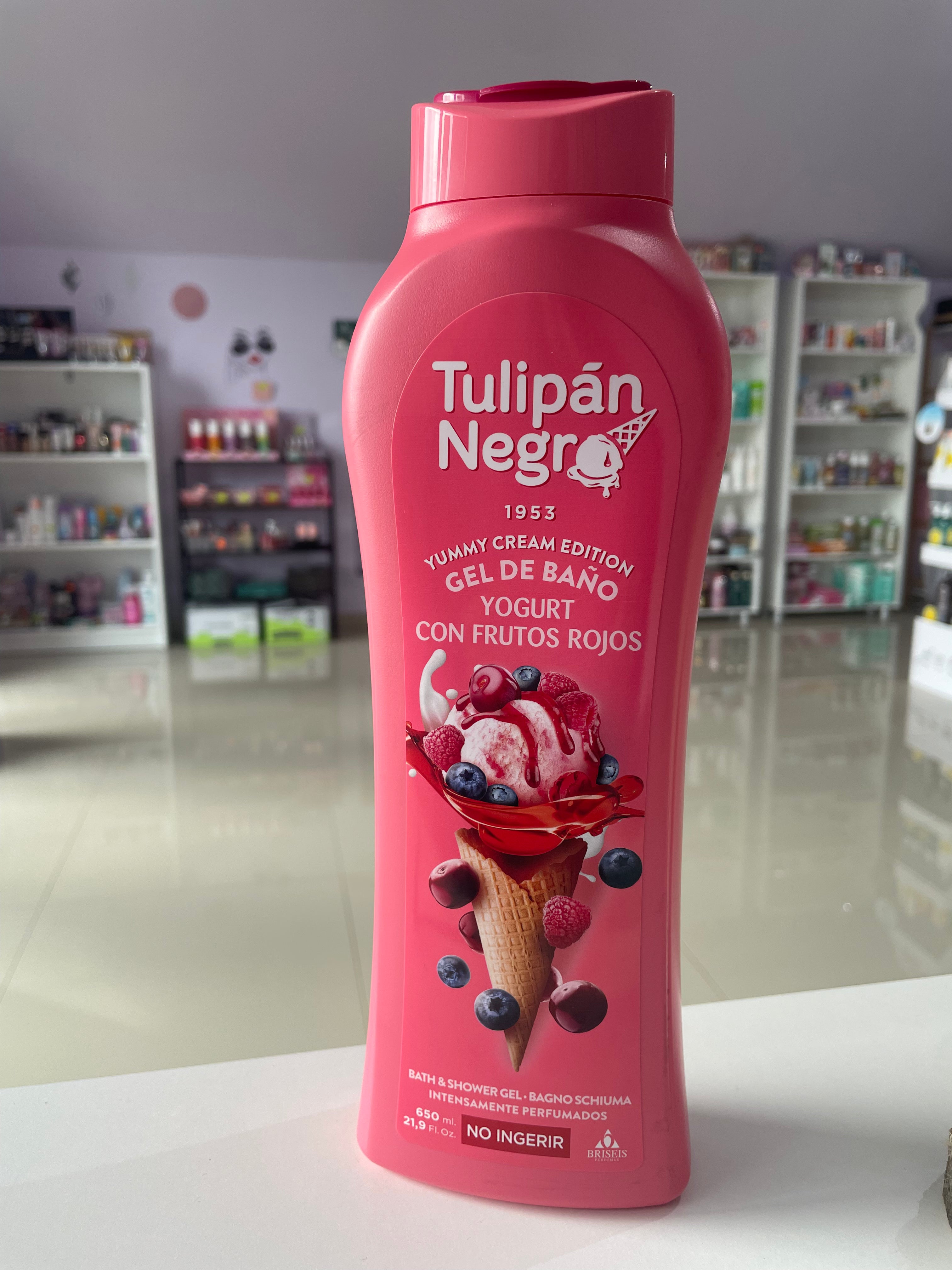 Gel de dus Yogurt con frutos rojos - TULIPAN NEGRO