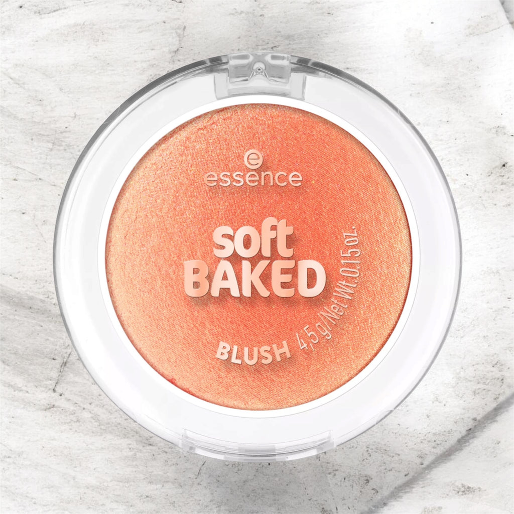 Blush Soft BAKED BLUSH 20 - Peach Please - ESSENCE