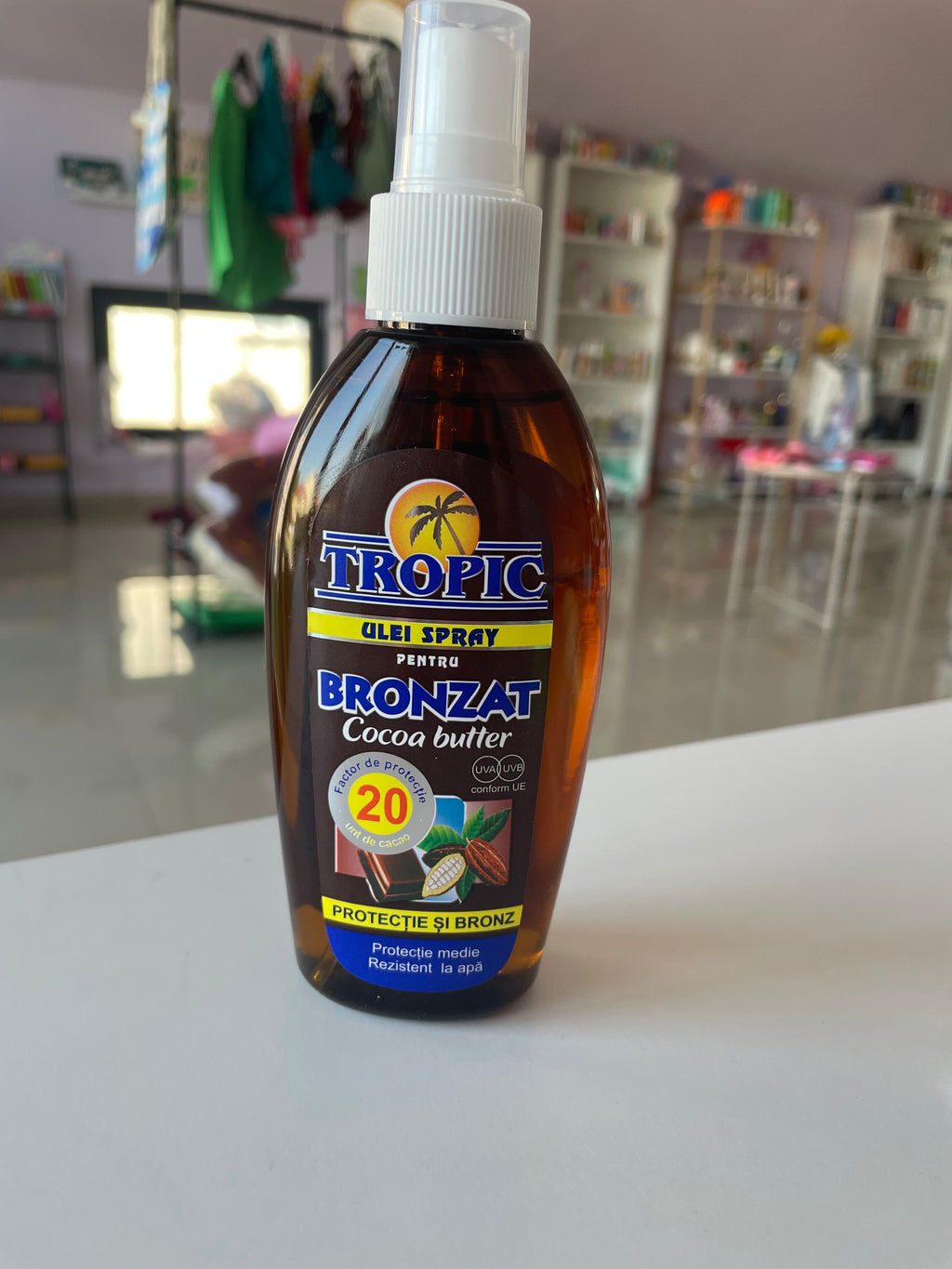 Ulei spray pentru bronz SPF20 - TROPIC