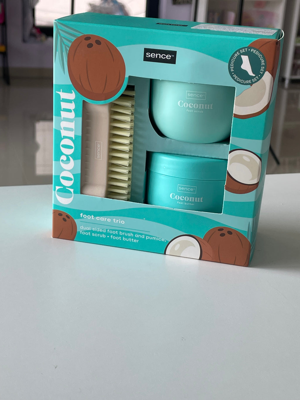 Set ingrijire picioare Coconut - SENCE