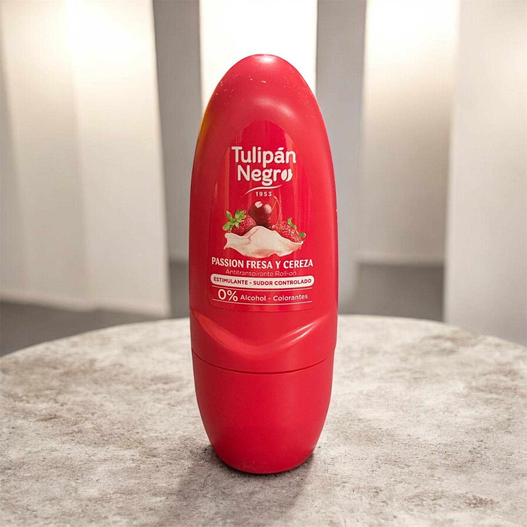 Deodorant roll-on Fresa y Cereza - Tulipan Negro