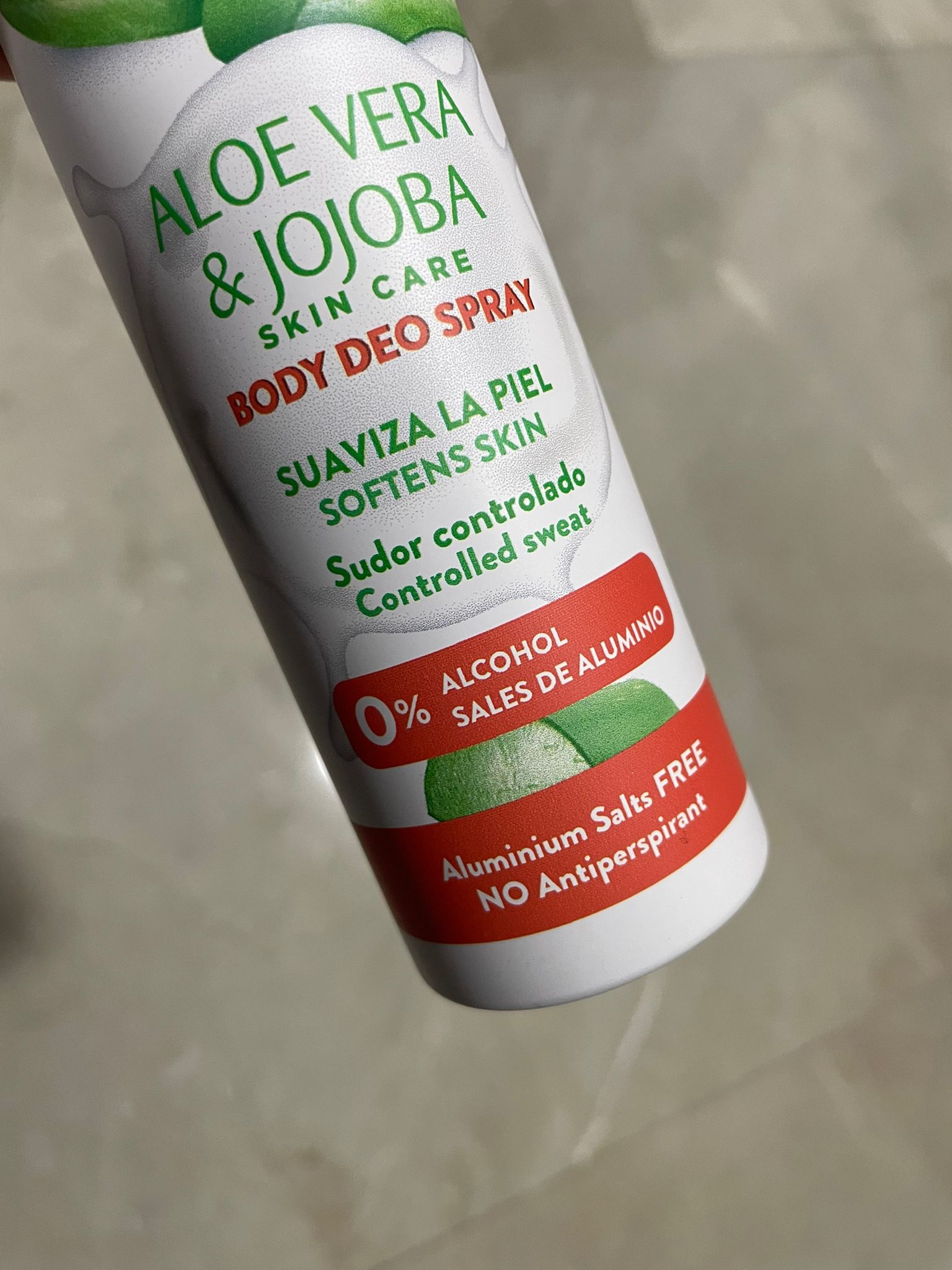 Deodorant spray Aloe Vera - Tulipan Negro