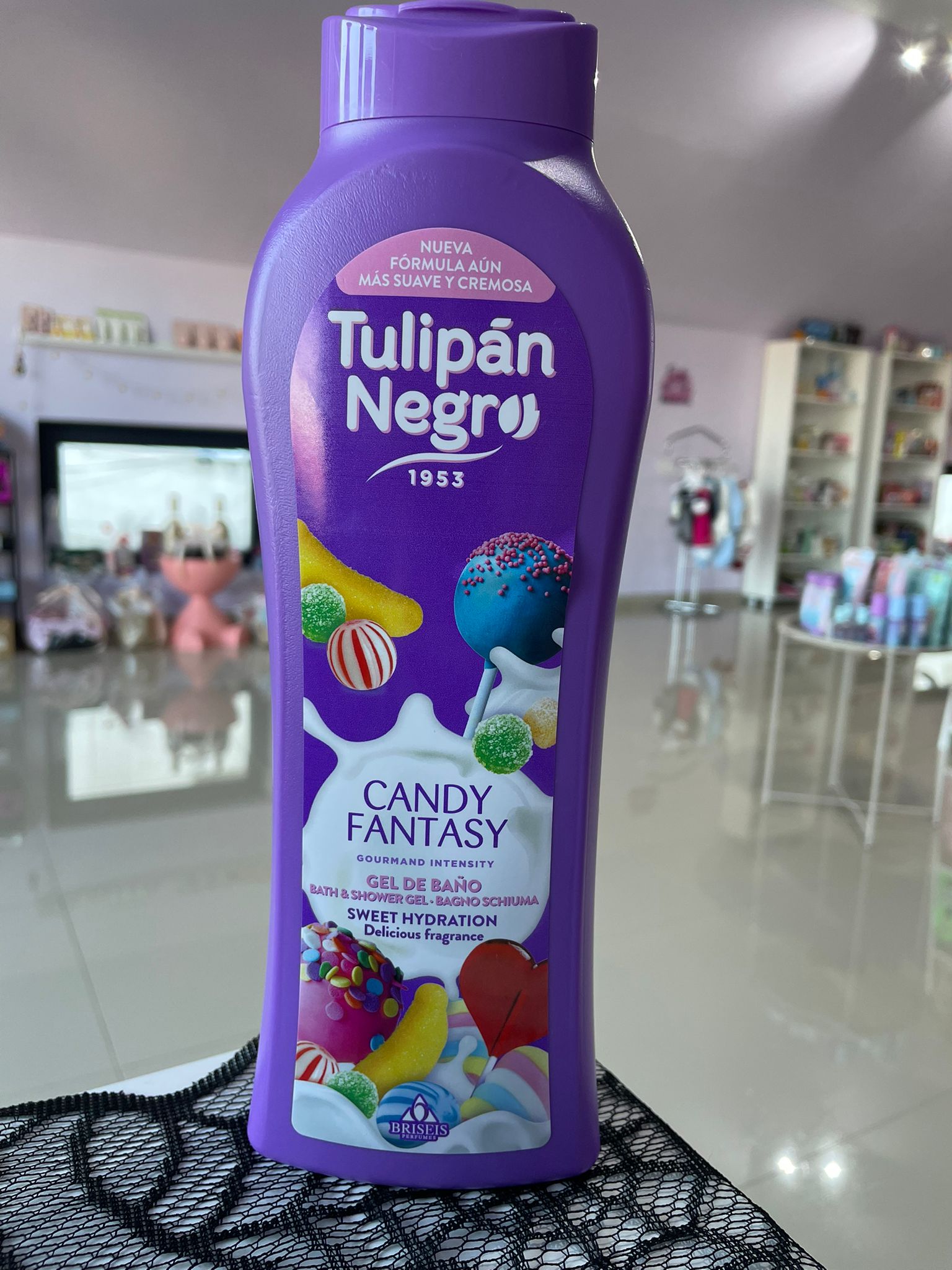 Gel de dus Cnady Fantasy - Tulipan Negro