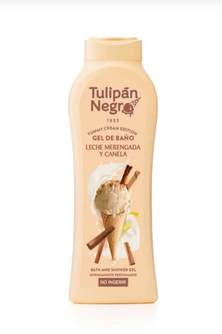 Gel de dus Leche Merengada y Canela - Tulipan Negro