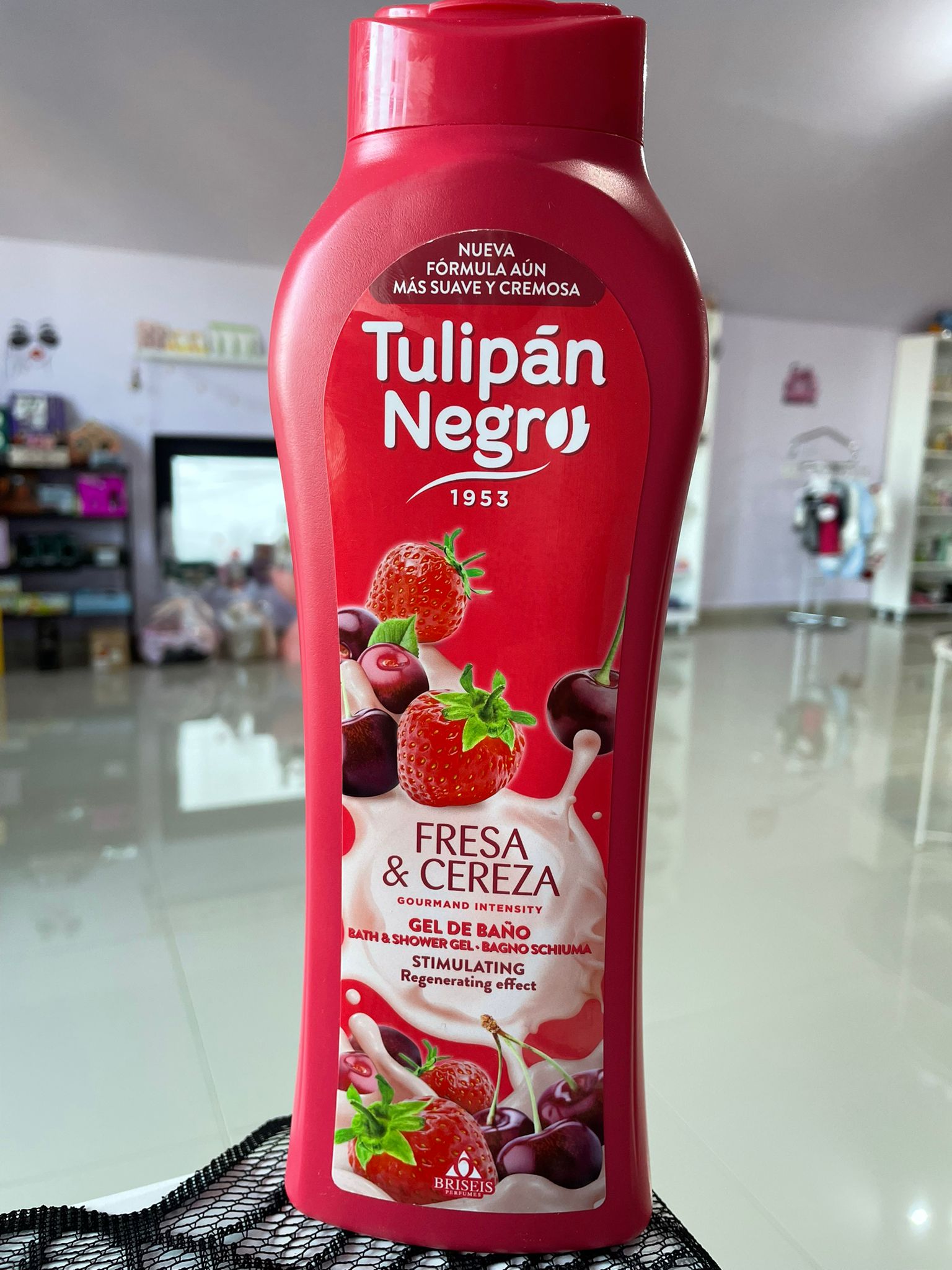 Gel de dus Fresa & Cereza  Tulipan Negro
