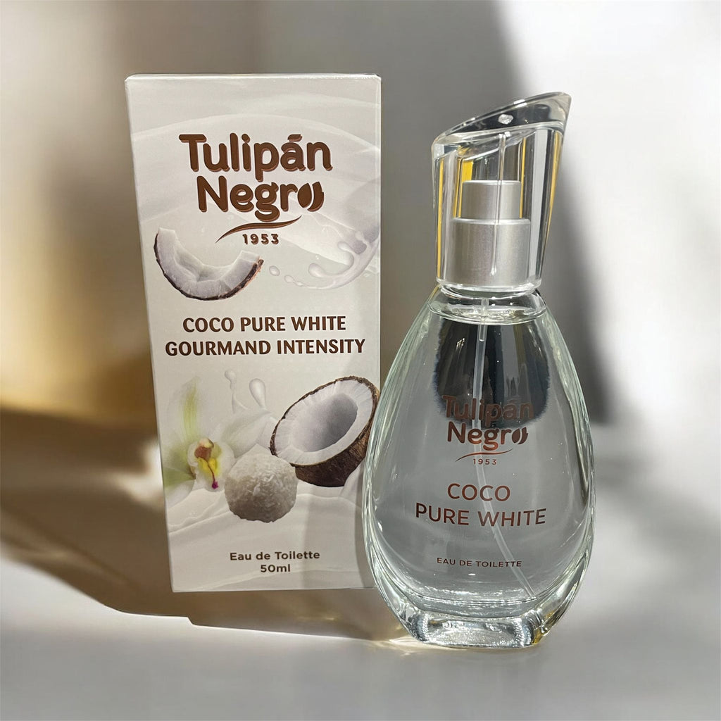 Apa de toaleta Coco Pure White - Tulipan Negro