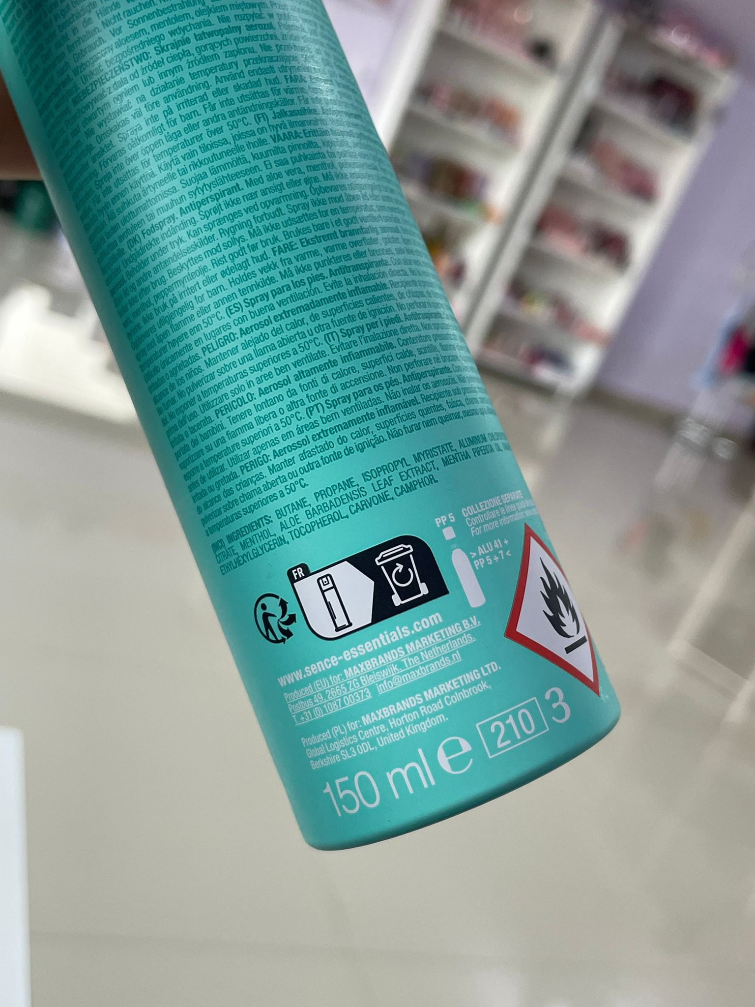 Spray pentru picioare - Sence