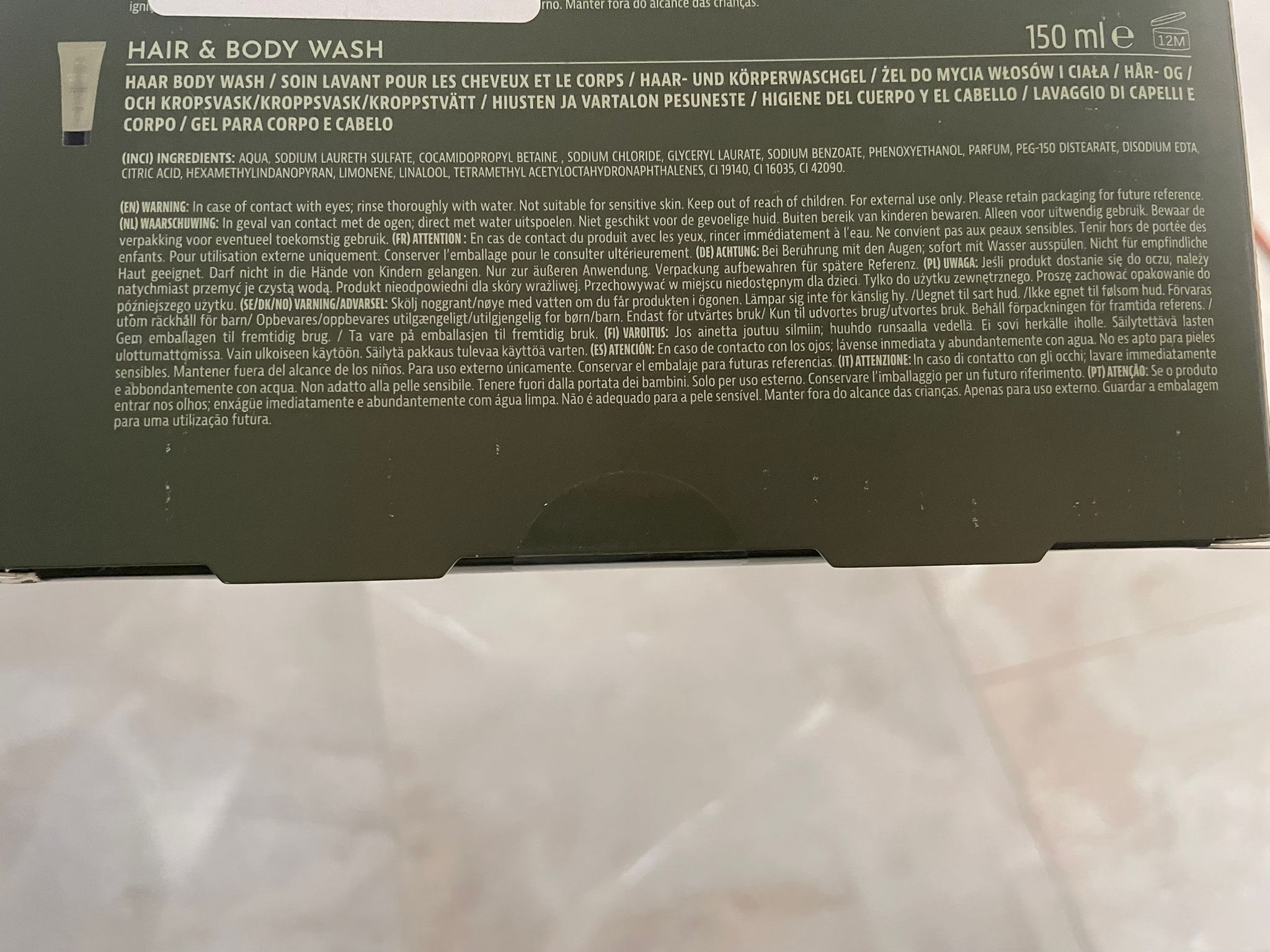 Set Midnight Twilight men  -  Sence